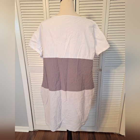 Famulily Cotton Color Block Dress XXL NWOT *L - Picture 3 of 6